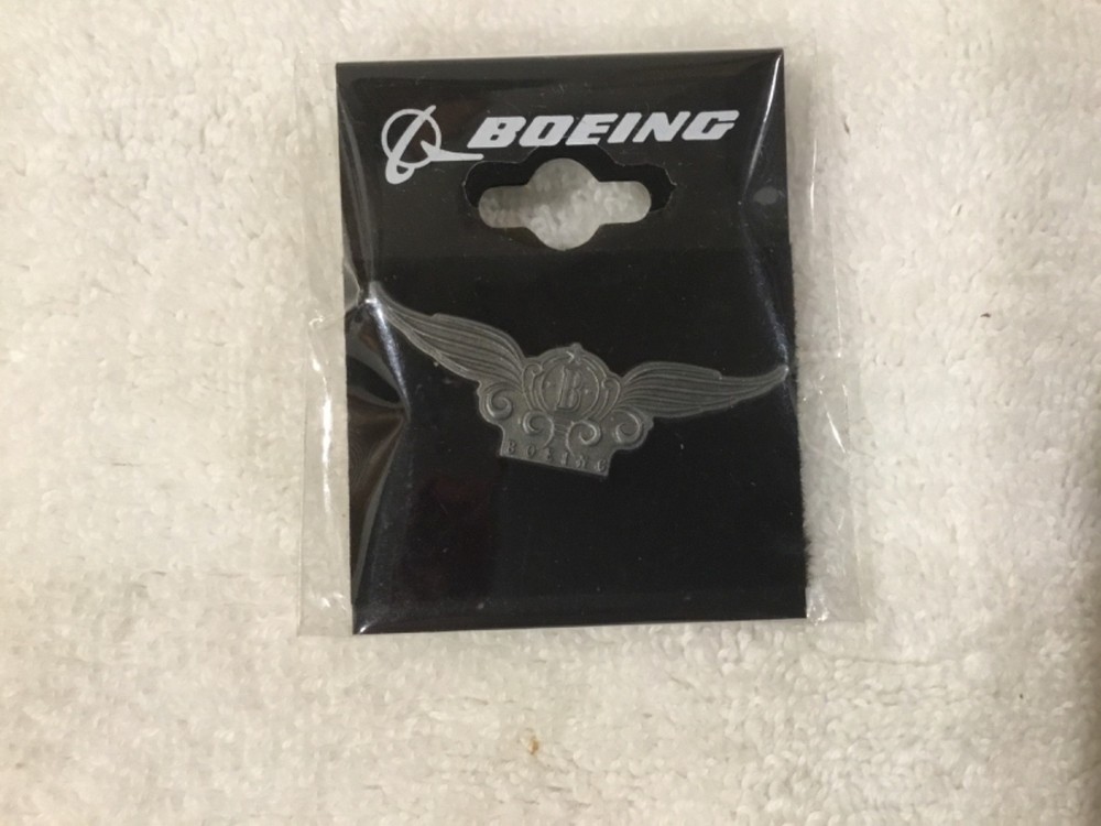 Boeing stylized wings pin