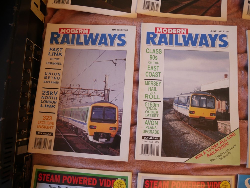 Modern Railways magazine x 12: year 1993 complete