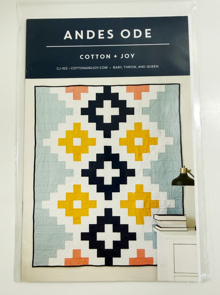 ANDES ODE Cotton + Joy PatternCJ-102 Baby, Throw and Queen