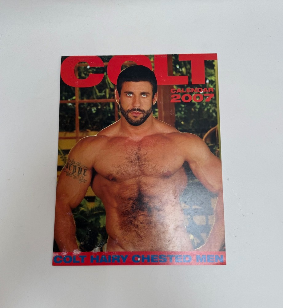 Colt Calendar 2007 Hairy Chested Men