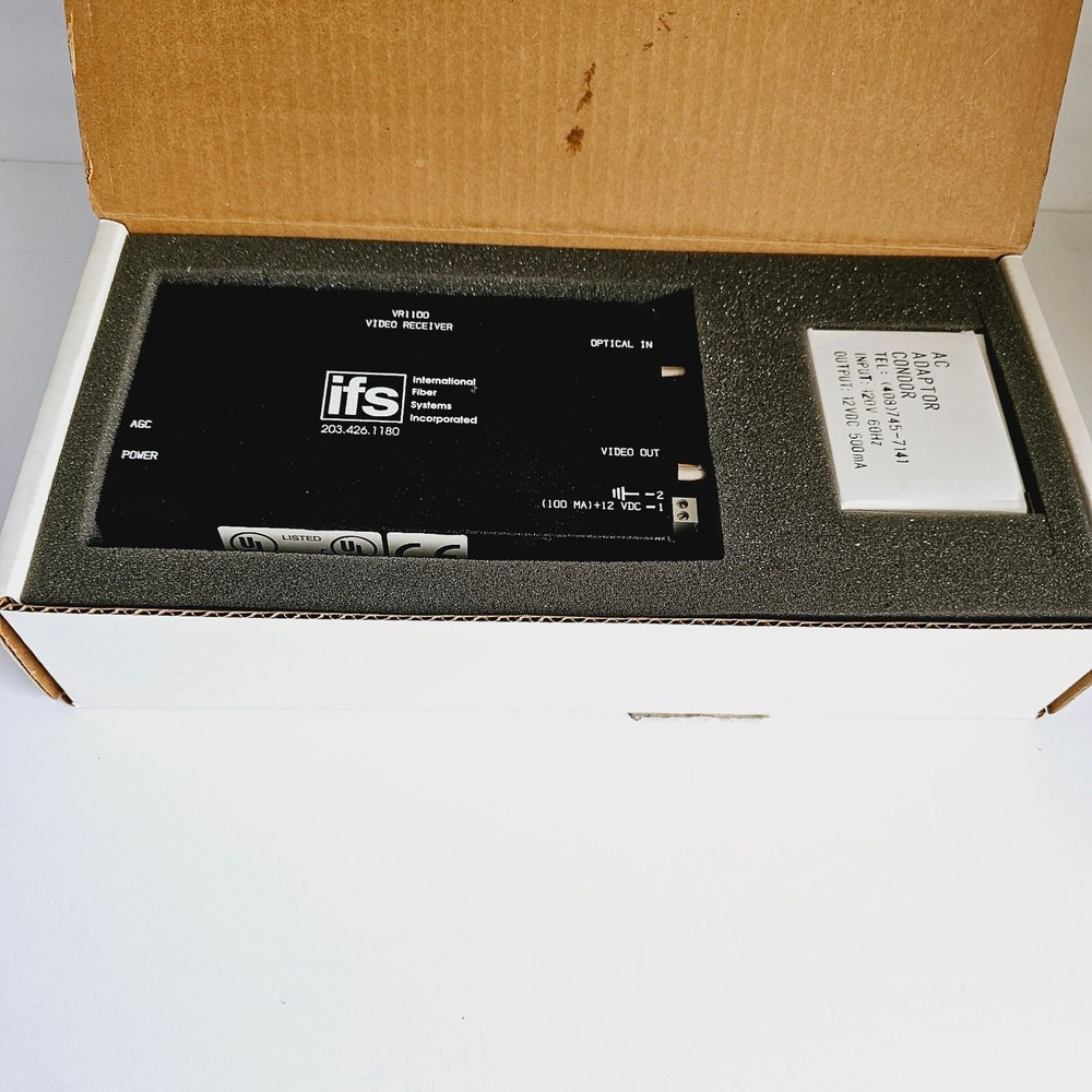 ifs VR1100 AM Video Receiver with Automatic Gain Control NEW (Open Box)