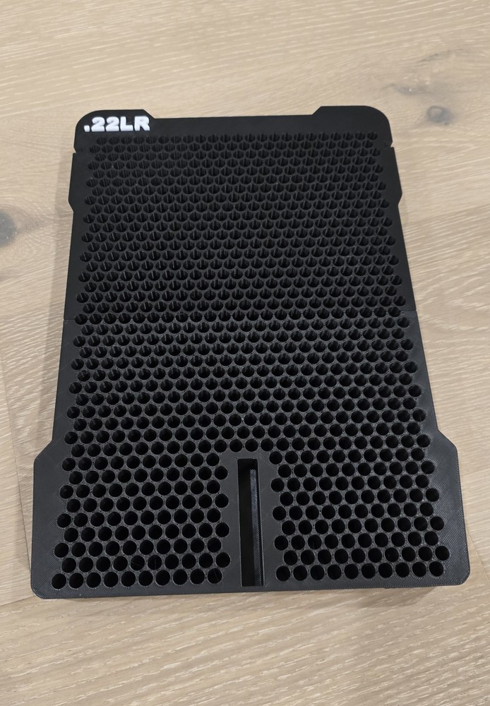 Custom Slim Milwaukee Packout Insert - .22LR Round Organizer Black