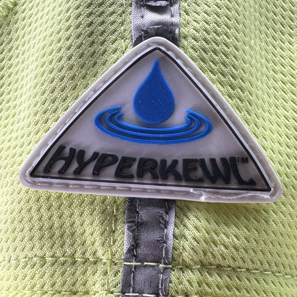 HyperKewl Evaporative Cooling Hi Viz Baseball Hat Strapback Running Jogging