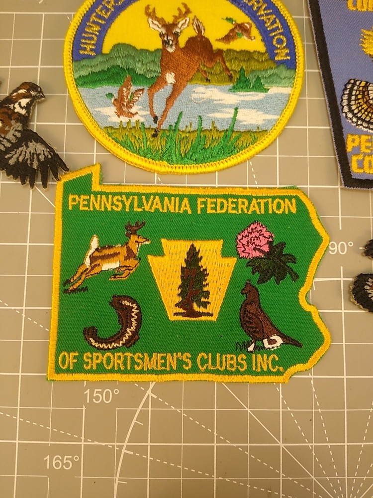 Hunter Trapper Pennsylvania Patches