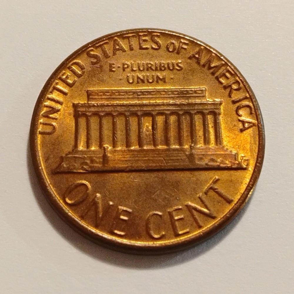 1982 D - RD - COPPER - LARGE DATE - 2