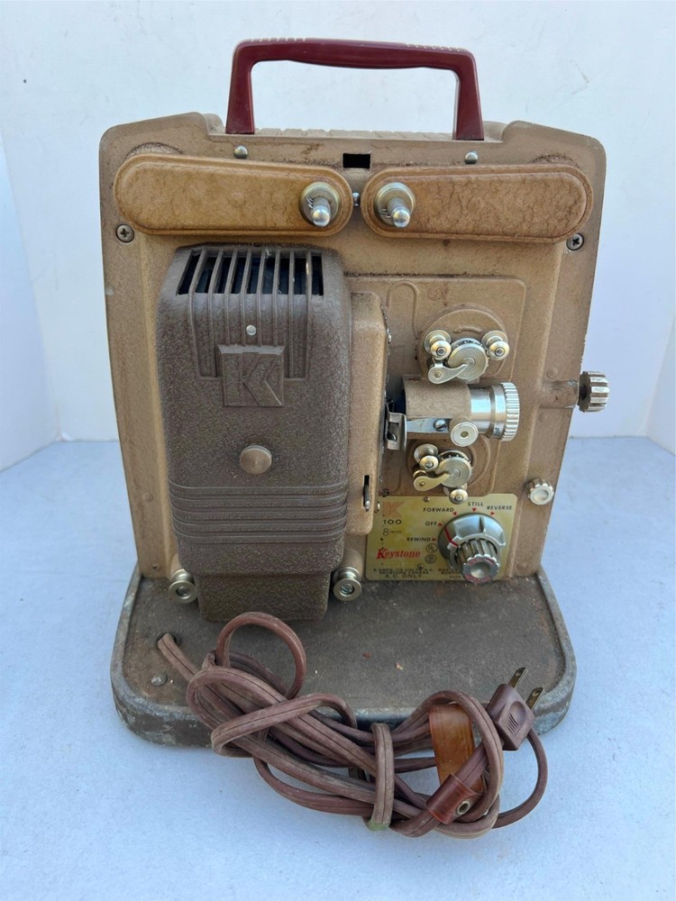 Vintage Keystone K100 8mm projector