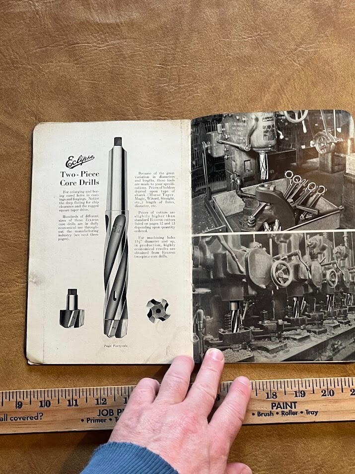 Eclipse Interchangeable High Production Tools Catalog 1928