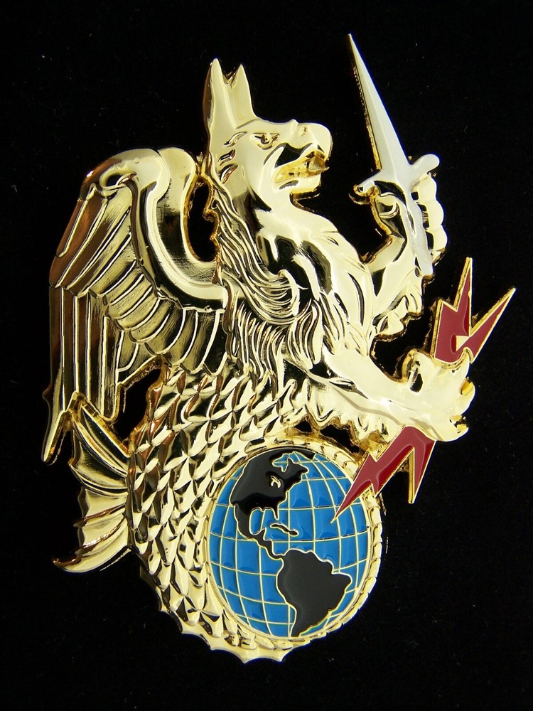 US Special Operations Command SOCOM Communications Griffin Challenge Coin