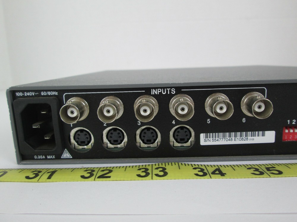 Extron YC Separator Switcher YCS SW6 MX Computer Composite S-Video Six Input