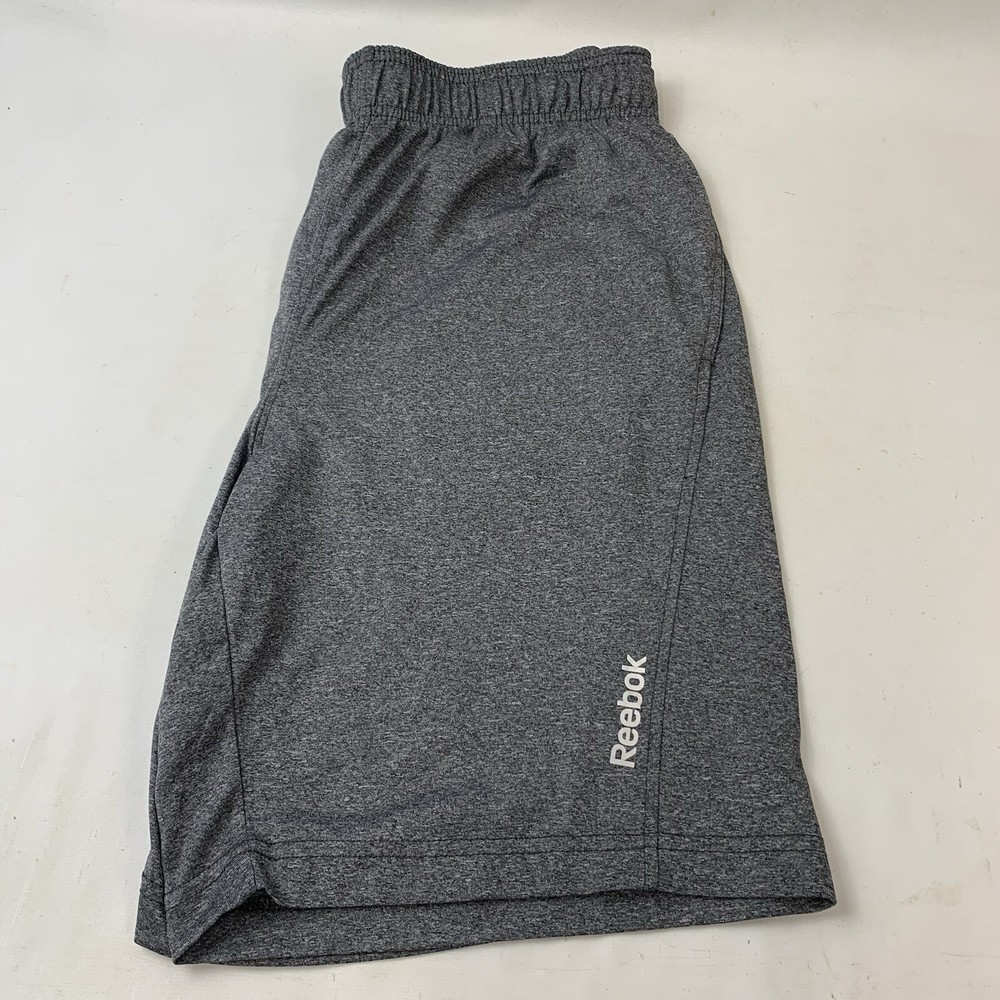 Reebok Mens Medium Gray Elastic Waist Drawstring Pre-Owned