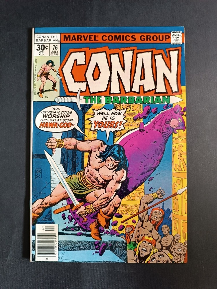 CONAN THE BARBARIAN No. 76 Marvel Comics Group (1977)