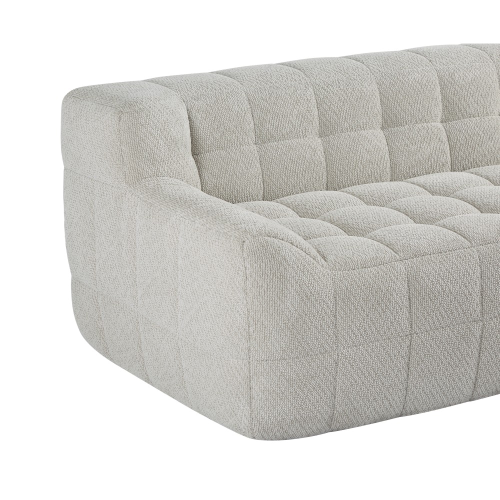 2 Seater Sofa, Velvet Fabric, Free Shipping & Compression Packaged