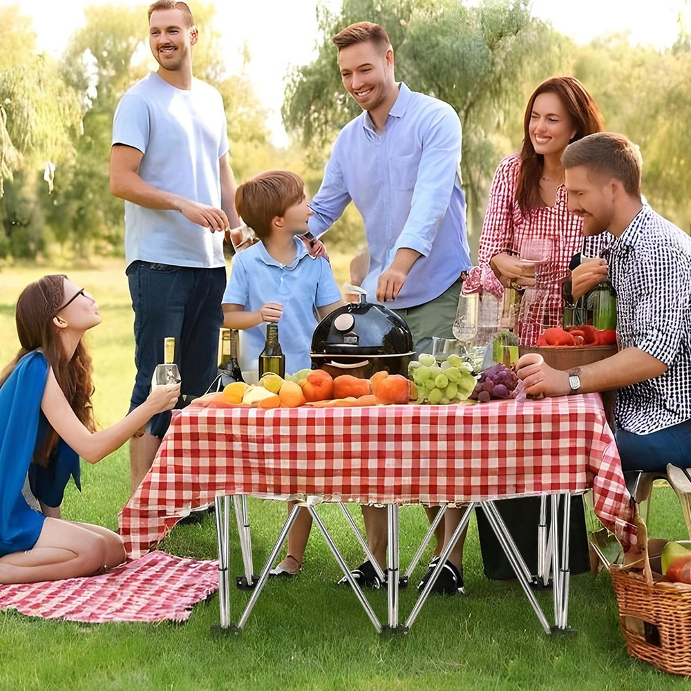 28'' Portable Workbench Collapsible Heavy Duty Folding Work Table Base