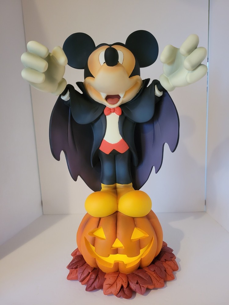 Disney Halloween Vampire Dracula Mickey Mouse Light Up Original Packaging