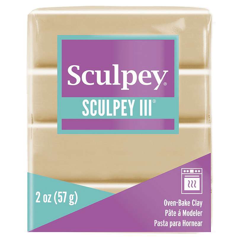 Sculpey III Polymer Clay 2oz Tan