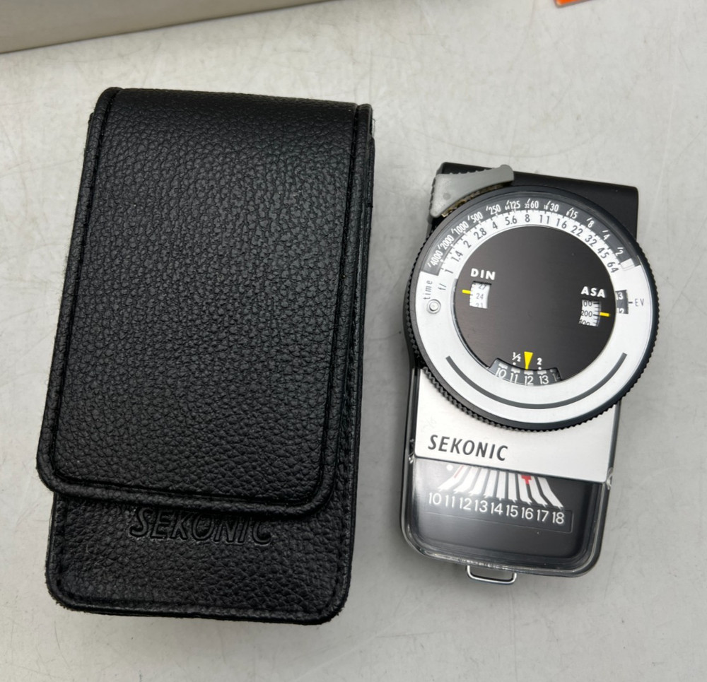 Sekonic Multi-Lumi Camera Exposure / Light Meter Model L-248 w/ Box Tested