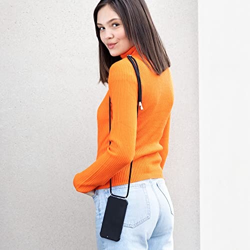Crossbody Case Compatible with Pixel 9 / Pixel 9 Pro black / transparent