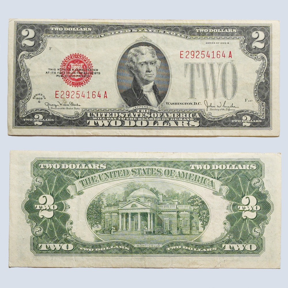 1928-G $2 United States Note
