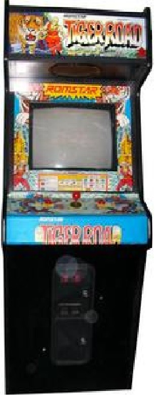 TIGER ROAD ARCADE MACHINE by CAPCOM 1987 (Excellent Condition) *RARE*