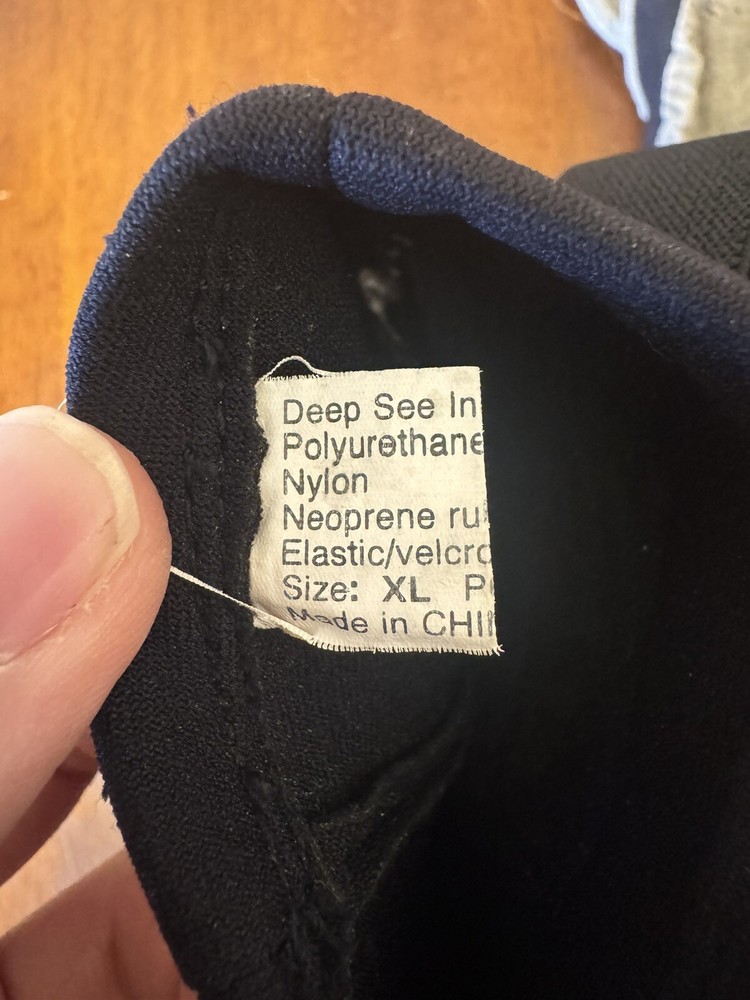 Deep See Dive Gloves - Size XL