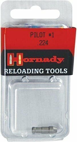 Hornady 390943 Cam Lock Case Trimmer Pilot #1 .224 Caliber Brass Reloading Tool
