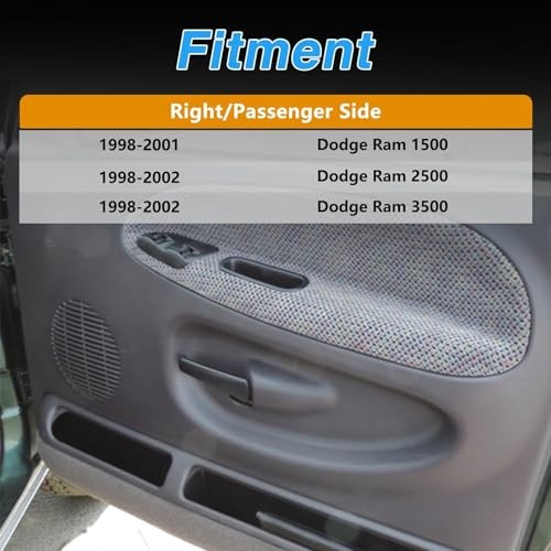 Front Right Passenger Side Door Pull Handle Cup Compatible Front Right Side