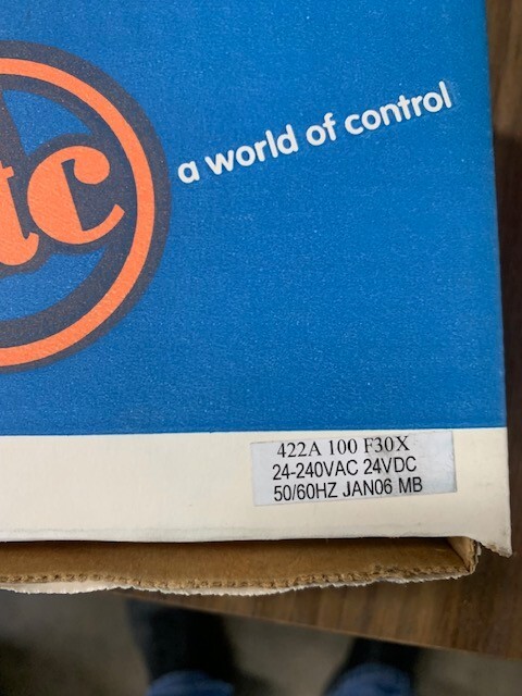 422A100F30X AUTOMATIC TIMING CONTROLS