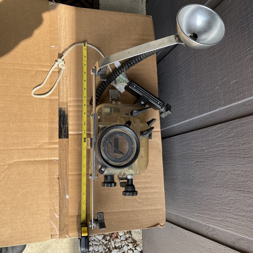 Massive IKELITE  SLR Case Underwater Camera Case Extras