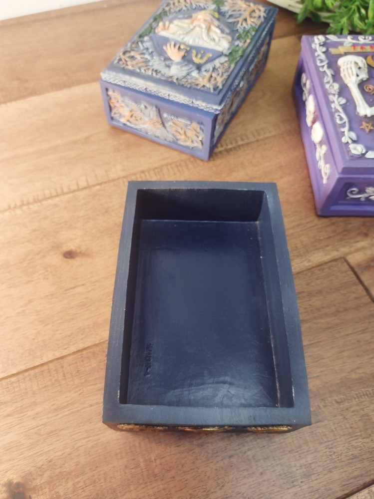 Tarot Deck Storage Box | 5.5" x 3.75" - Wizard - NEW
