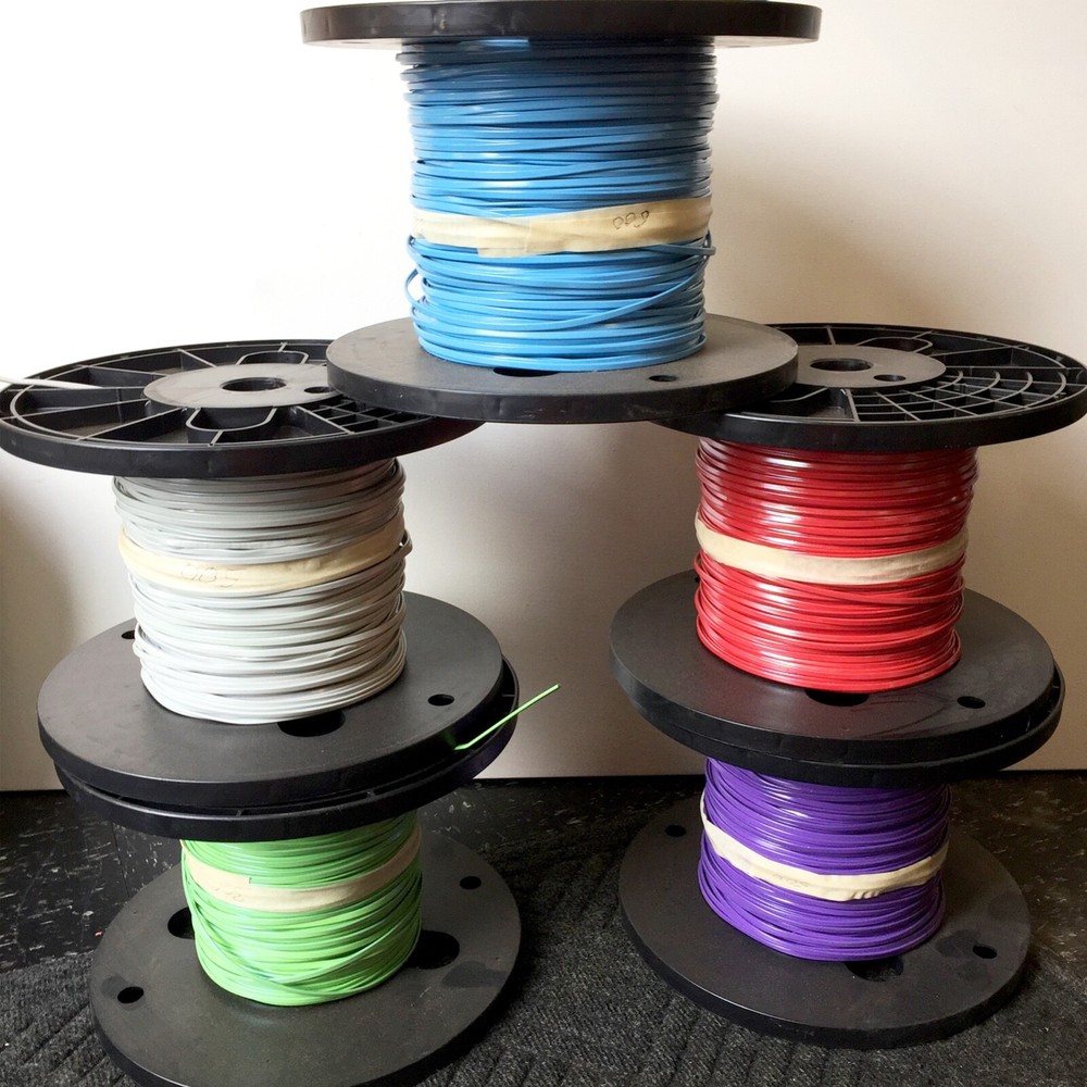 NEW 4 Conductor, 7/36tc Flat Cable - BLUE