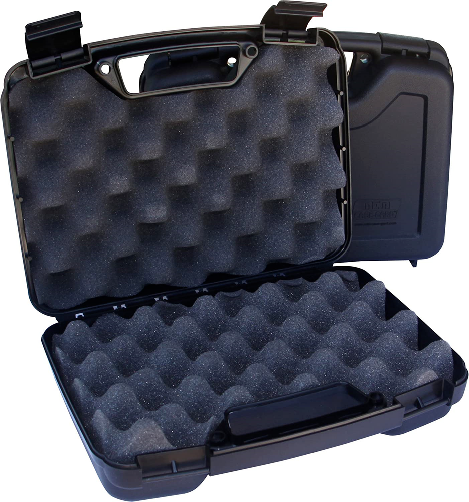 MTM 805-40 Snap Latch Scratch Resistant Egg Foam Black Hard Case