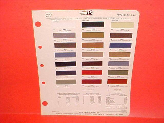 1973 CADILLAC ELDORADO INDY 500 PACE CAR CONVERTIBLE DEVILLE PAINT CHIPS DITZ