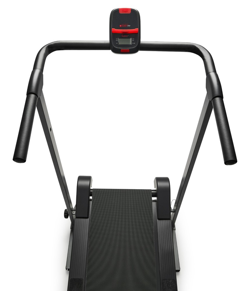 Smart Foldable Walking Pad Treadmill with Handle Bar For Home Portable Manual