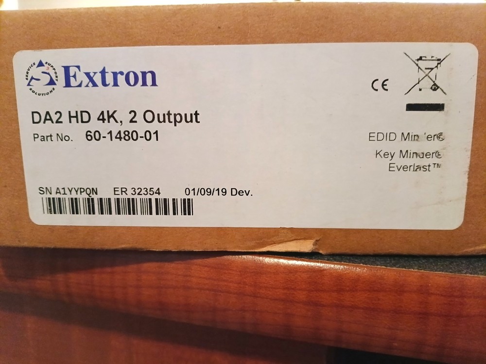 Extron DA HD 4K 2 Output