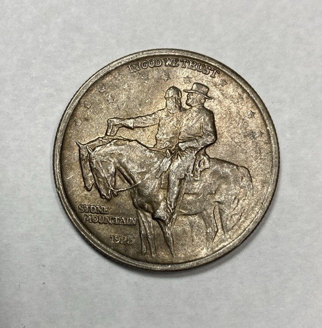 1925 Stone Mountain Commemorative Half Dollar UNC+  Choice Original