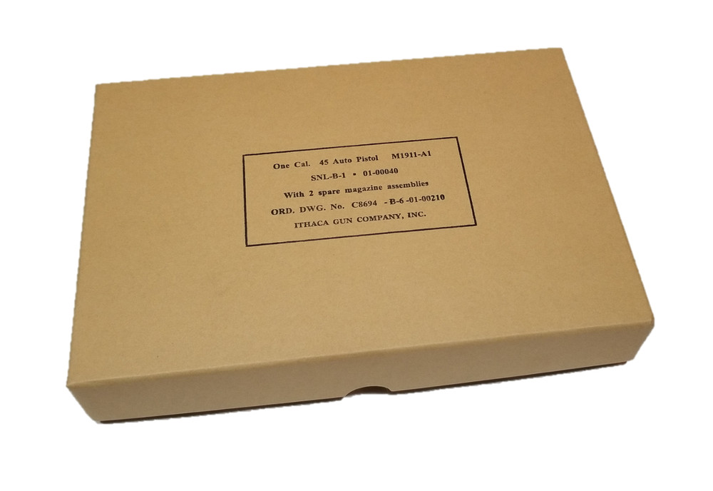 Ithaca 1911A1 USGI Style Shipping Box
