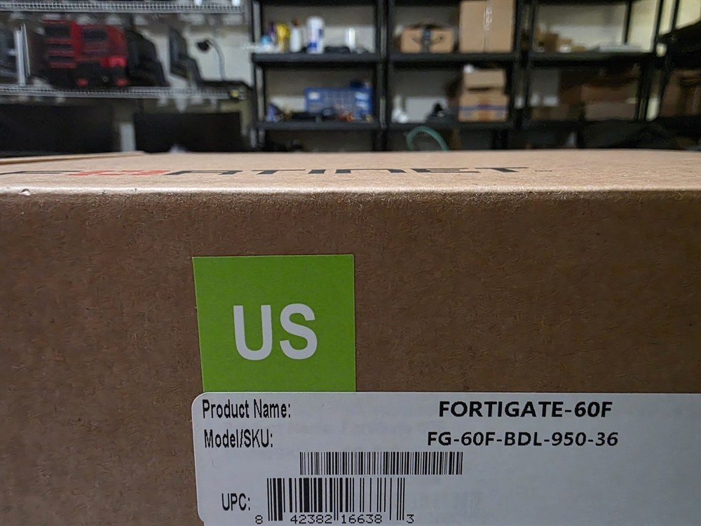 Fortinet FortiGate-60F Network Security Firewall