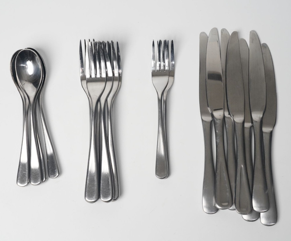 Mikasa Philo Stainless Steel Flatware Spoon, Fork, Knife *SELECT*