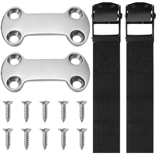 Cooler Tie Down Kit 2*57" Straps+2*Heavy Pads