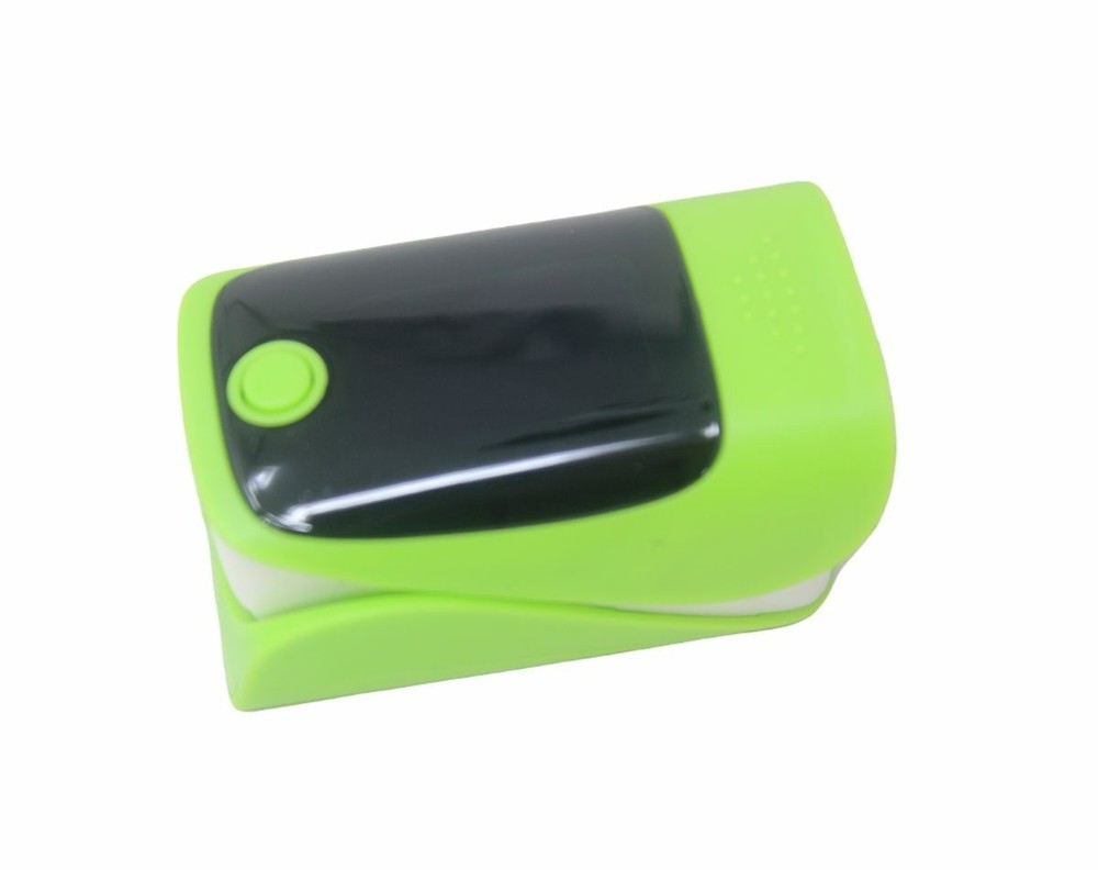 Digital Fingertip Pulse Oximeter - Green
