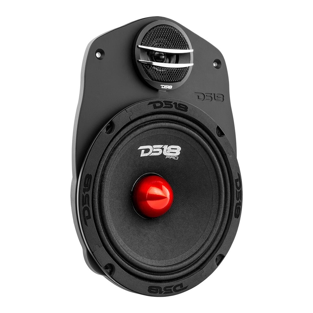 DS18 MP69 Speaker and Tweeter Adapter - Black