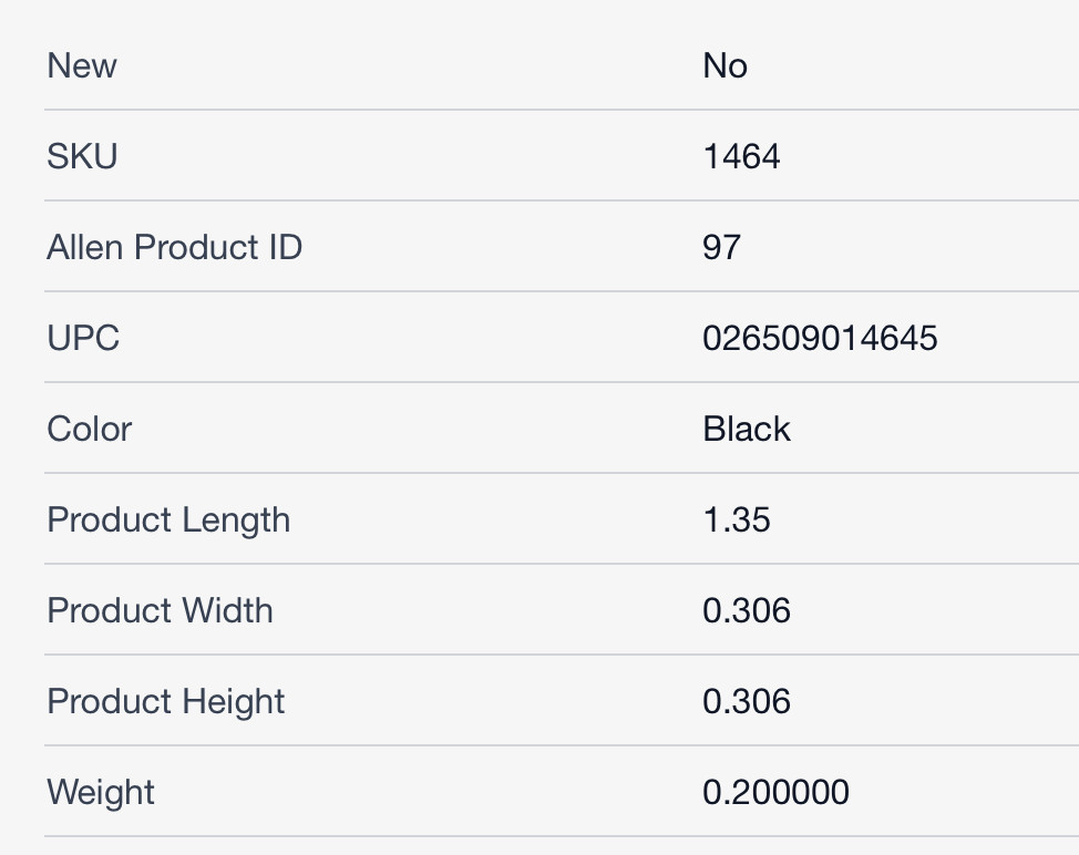 Allen 9/32” 100grain Target Points 5pk x 12 #1464