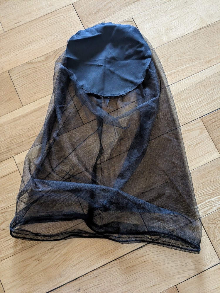 Australia Outback Mesh Mosquito Net Head/Neck Draw string Breathable Lightweight
