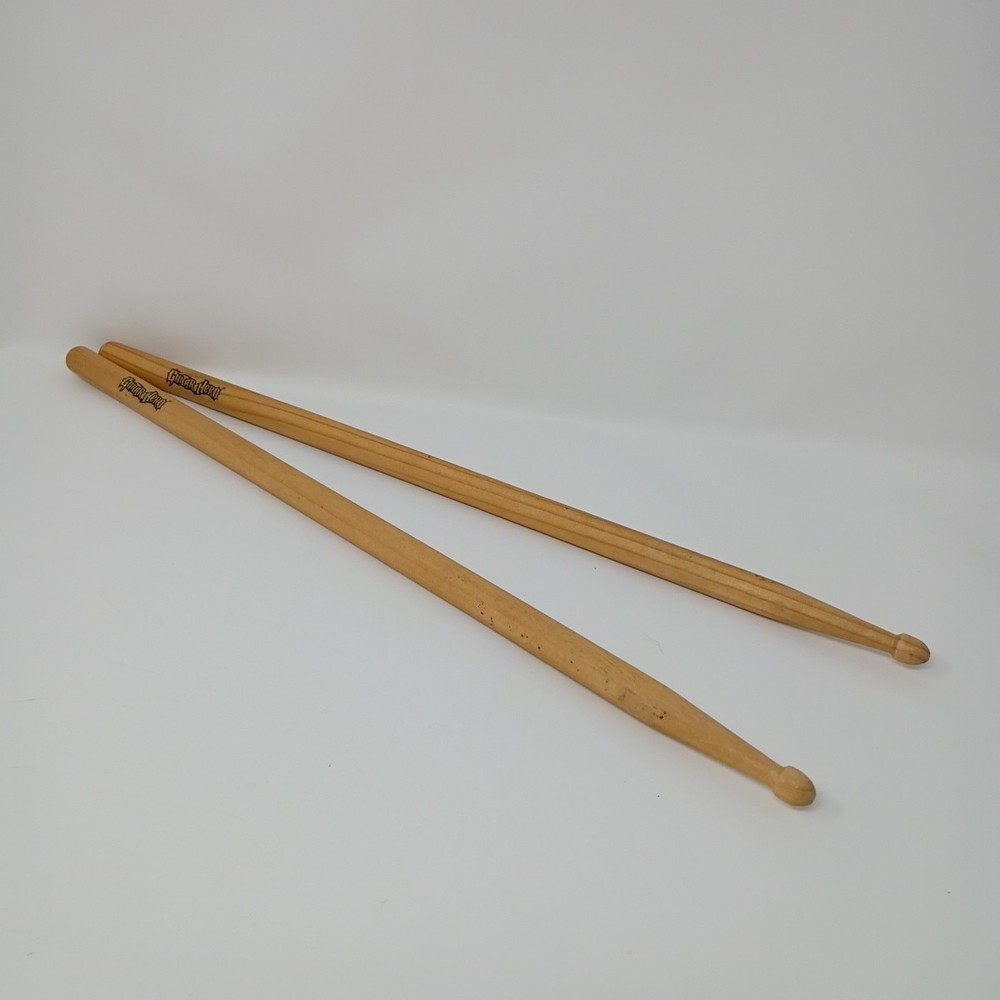 Authentic Guitar Hero Wooden Drum Sticks