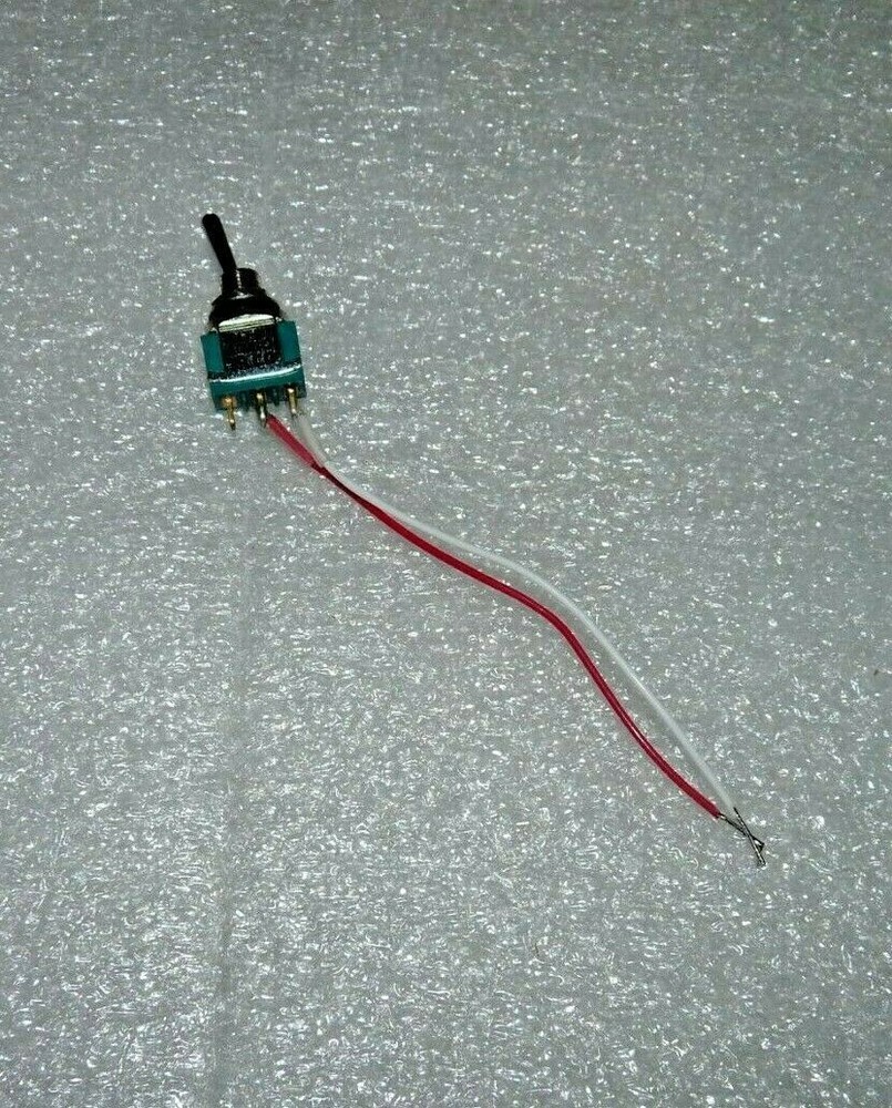 Motorola Solutions 18624G-06 David Clark Switch Assembly Toggle w/ Wire NEW