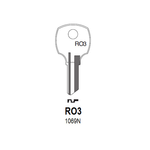 Ilco 1069N R03 Key Blanks