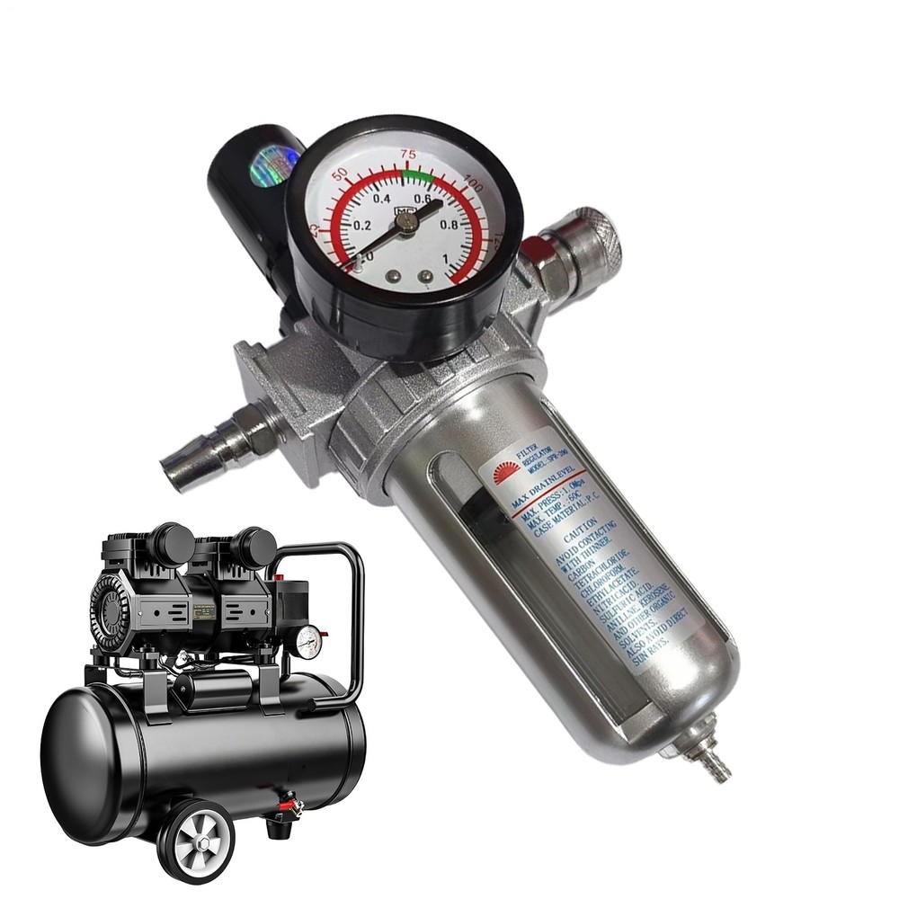 X-BULL Air Compressor Moisture Filter Water Trap Filter Regulator Separator