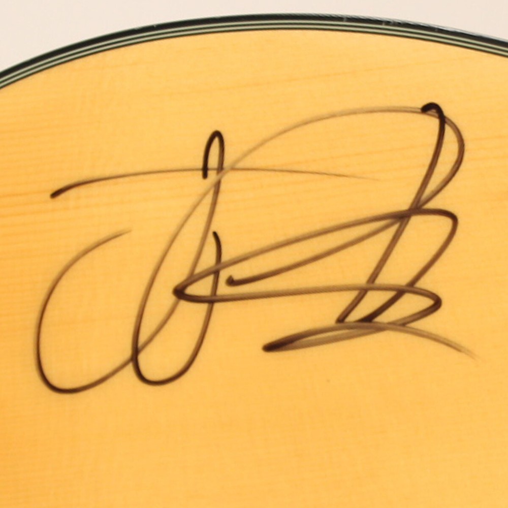 Chris Daughtry Signed Acoustic Guitar - COA JSA