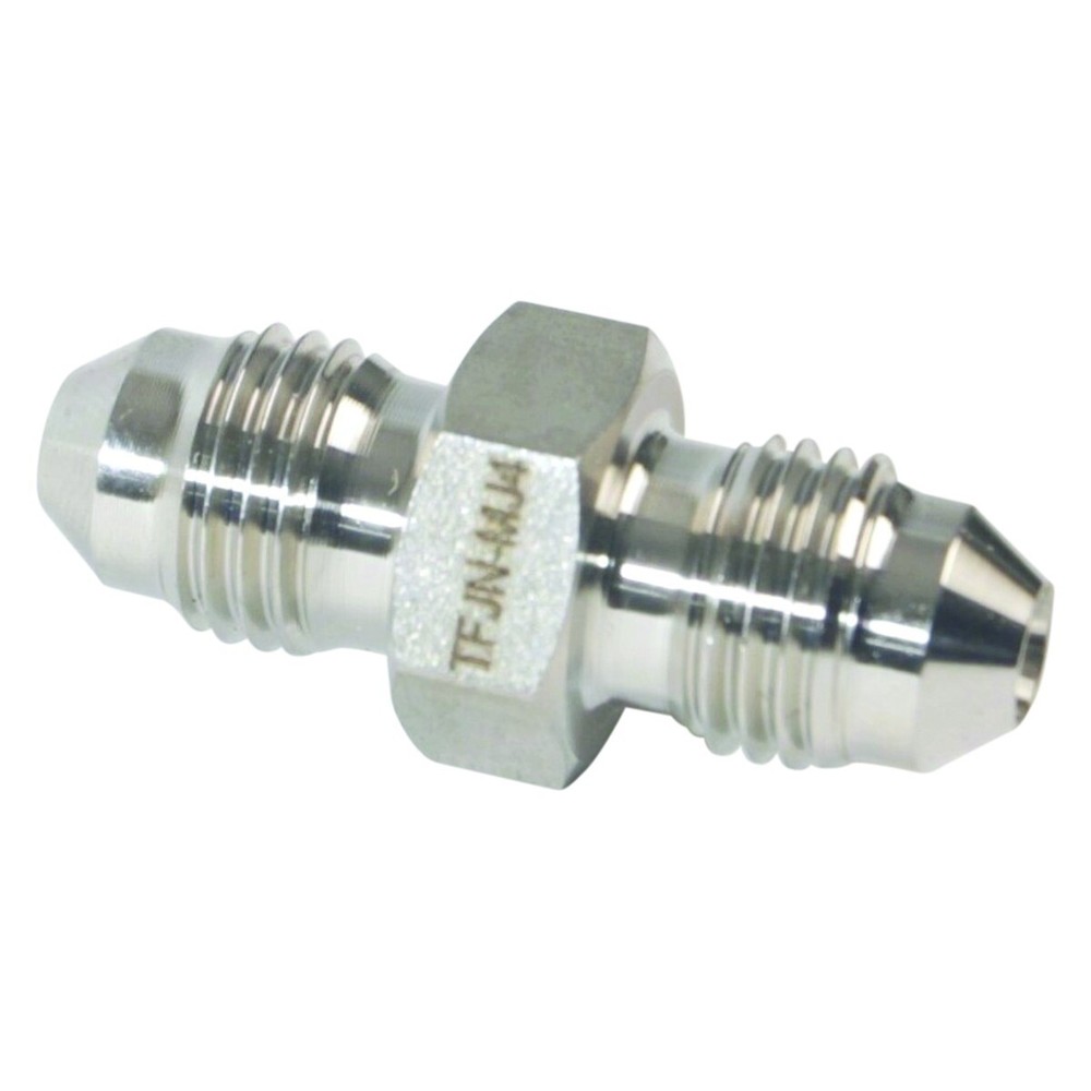 Threaded JIC Nipple | MJIC 1/4 inch - SS316 (3 Pack)