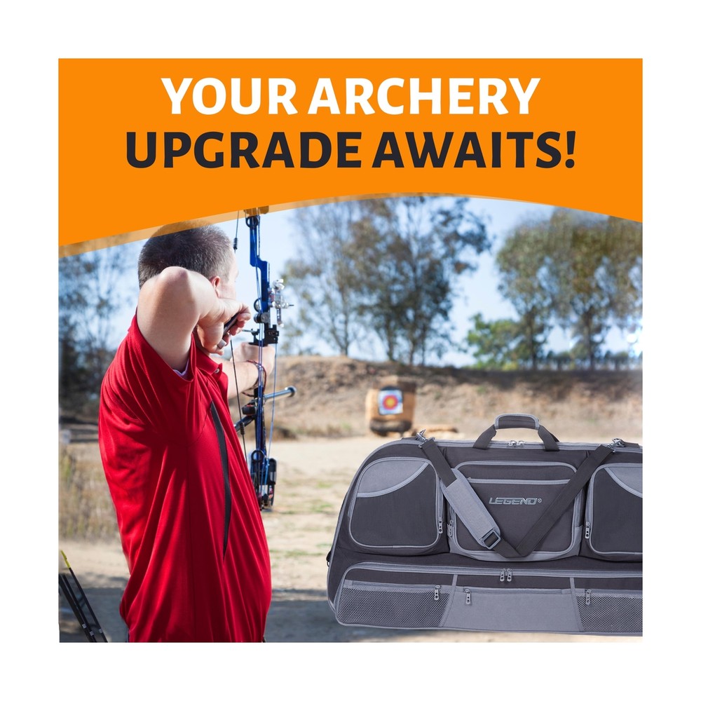 LEGEND Numa Compound Bow Case - Ultimate Archery Protection, Durable Bow Case...